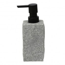Cream Soap Container DS-8895L02 Polyresin 6x17cm Grey MRShome GREY
