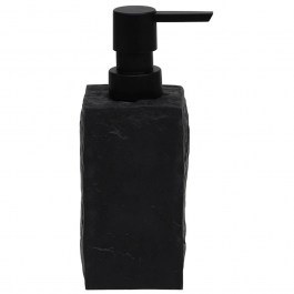 Cream Soap Container DS-8897L03 Polyresin 6x17cm Black MRShome BLACK