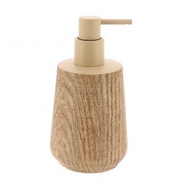 Cream Soap Container DS-4650L05 Polyresin 9x17,5cm Beige MRShome BEIGE