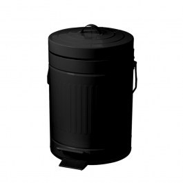 Trash Can DS-9114S10 5L Μεταλλικός Soft Close Black MRShome BLACK
