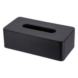 Tissue Box DS-4389000 13,5x26x8cm Black MRShome BLACK
