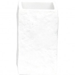 Toothbrush Glass DS-8894L07 6,5x10,5cm White MRShome WHITE