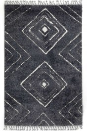 Χαλί Soffice 3-B378AX2 Anthracite Ezzo ANTHRACITE