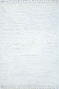 Σετ Χαλιά Κρεβατοκάμαρας 3Τμχ. Neve Shaggy C828B1A Cream Ezzo