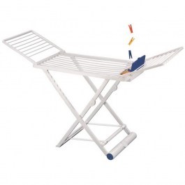 Απλώστρα Δαπέδου Πτυσσόμενη 761128 170x53x115cm White-Blue Ankor WHITE-BLUE