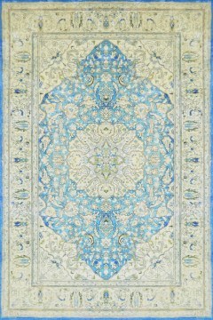 Carpet Heaven 5410 Beige-Blue