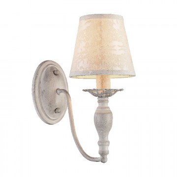 Wall Lamp Textile & Crystal DL9501WWB White