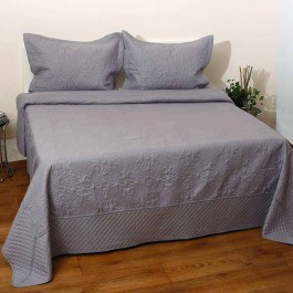 Κουβερτώριο Σετ 2τμχ. Olivia Grey Anna Riska GREY