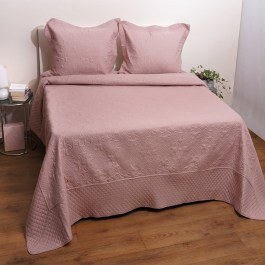 Κουβερτώριο Σετ 2τμχ. Olivia Pink Anna Riska PINK