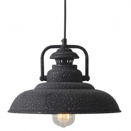 Φωτιστικό Οροφής Vintage KS184331BW Black BLACK