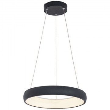 Φωτιστικό Οροφής 2044 Led 3000K 30W Φ40cm Sandy Black