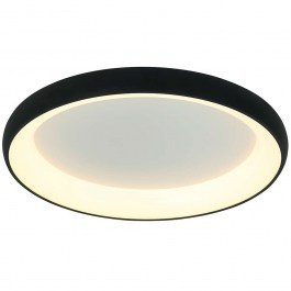 Ceiling Lamp 2048 Led 3000K 50W D60cm Sandy Black BLACK