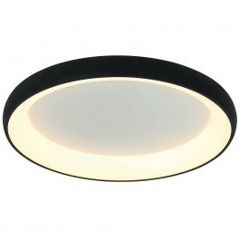 Φωτιστικό Οροφής - Πλαφονιέρα 2056 Led 3000K 60W Φ80cm Sandy Black BLACK