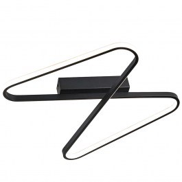 Ceiling Lamp 2064 Led 3000K 38W Sandy Black BLACK