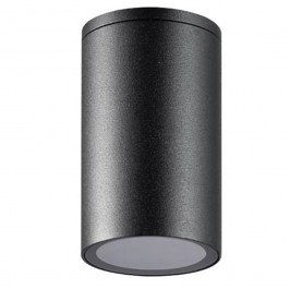 Φωτιστικό Οροφής - Σποτ E219 1xGU10 Max 7W Sandy Black BLACK