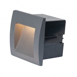 Wall Lamp Recessed E246-G Led 3000K 1W Graphite GRAPHITE
