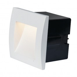 Wall Lamp Recessed E246-W Led 3000K 1W Sandy White WHITE