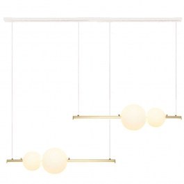 Ceiling Lamp - Rail 22235 105x15x100cm Dim Led 2600Lm 22W 3000K Gold-White GOLD-WHITE