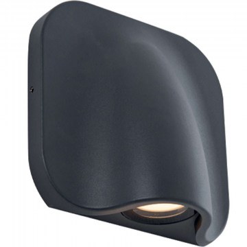 Wall Lamp E273 6,5x15x15cm Led 800Lm 9W 3000K Graphite