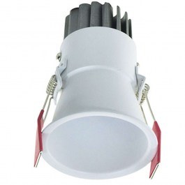 Σποτ Χωνευτό S073 Φ5,5x9,1cm Led 480Lm 6W 3000K White WHITE