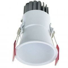 Σποτ Χωνευτό S073 Φ5,5x9,1cm Led 480Lm 6W 3000K White