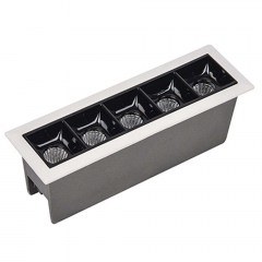 Recessed Spot S086 14,7x4,5x5cm Led 770Lm 11W 3000K Black-White