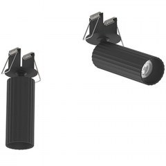 Σποτ Χωνευτό S119 Φ4,5x12cm Led 580Lm 7W 3000K Black