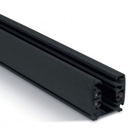 Three-Phase Square Rail For Spot 19400-2M 200x3,2x3,5m Black BLACK