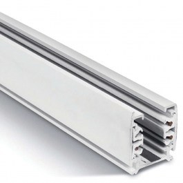 Three-Phase Square Rail For Spot 19401-2M 200x3,2x3,5m White WHITE