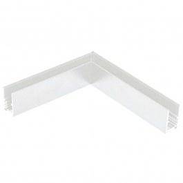 Σύνδεσμος Γωνιακός Οριζόντιος Μαγνητικής Ράγας Deep 48V 2082W-C2 5x5cm White WHITE