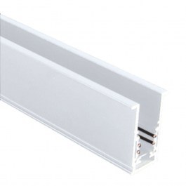 Μαγνητική Ράγα Χωνευτή 48V 2084W-2 200x3,9x5,6cm White WHITE