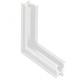 Σύνδεσμος Γωνιακός Κάθετος Χωνευτής Ράγας 48V 2084W-C1 5,6x5,6cm White WHITE