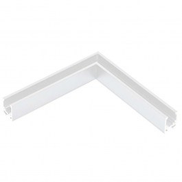 Σύνδεσμος Γωνιακός Οριζόντιος Μαγνητικής Ράγας Οροφής 48V 2085W-C2 5x5cm White WHITE