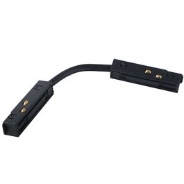 Σύνδεσμος Εύκαμπτος Μαγνητικής Ράγας 48V 20105 11,2x2,3x2,3cm Black BLACK