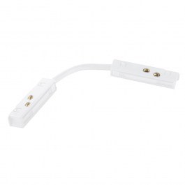 Σύνδεσμος Γωνιακός Μαγνητικής Ράγας 48V 20105-W 11,2x2,3x2,3cm White WHITE