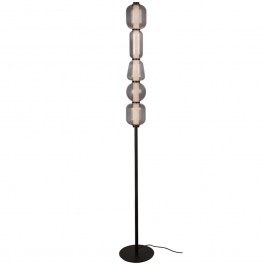 Floor Lamp 23064 D22x152cm Led 1050lm 17W 3000K Black-Smoke BLACK-SMOKE