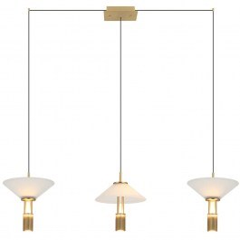 Ceiling Lamp - Rail 23203 120x21x170cm Dim Led 2450lm 28W 3000K Gold GOLD