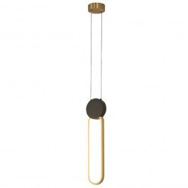 Pendant Lamp 23100 12,3x3x48cm Dim Led 765lm 13W 3000K Black-Gold BLACK-GOLD