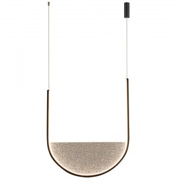 Pendant Lamp 23164 40x5x49cm Dim Led 2235lm 28W Black-Grey
