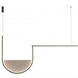 Ceiling Lamp - Rail 23170 101x5x235cm Dim Led 3412lm 35W Black-Grey BLACK-GREY