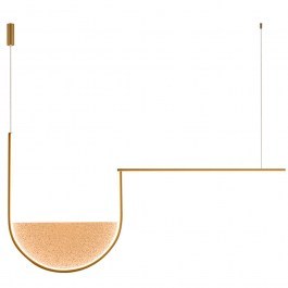 Ceiling Lamp - Rail 23171 101x5x235cm Dim Led 3412lm 35W Gold-Champagne GOLD-CHAMPAGNE