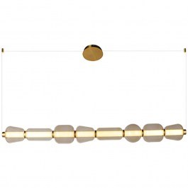 Ceiling Lamp - Rail 23065 120x12x155cm Led 2211lm 37W 3000K Gold-Champagne GOLD-CHAMPAGNE