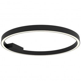 Φωτιστικό Οροφής - Πλαφονιέρα 23025 Φ60x3,6cm Dim Led 2034lm 37W 3000K Black BLACK
