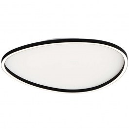Φωτιστικό Οροφής - Πλαφονιέρα 23208 59x59x6cm Dim Led 2602lm 39W 3000K Black BLACK