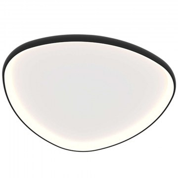 Ceiling Lamp 23090 80x80x6,7cm Dim Led 3067lm 39W 3000K Black