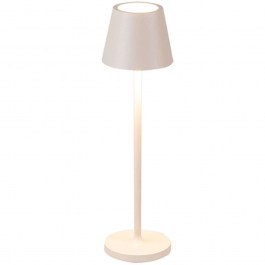 Rechargeable Table Lamp E371 D7x26,8cm Dim Led 125lm 1,5W 3000K Sand SAND
