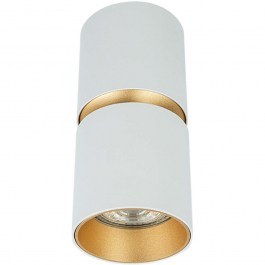 Ceiling Lamp - Spot S161 D6x12,1cm 1xGu10 40W White-Gold WHITE-GOLD