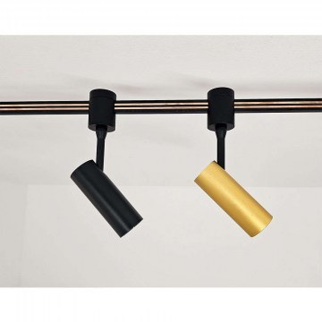 Σποτ Ράγας 23185 Φ3,8x10cm Dim Led 378lm 5W 3000K Gold-Black