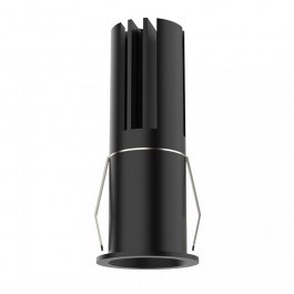 Σποτ Χωνευτό S205 5W 3000K 380lm 3,4x8,7cm Black BLACK