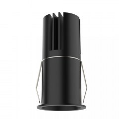 Σποτ Χωνευτό Led S210 9W 3000K 630lm 4,5x9,6cm Black